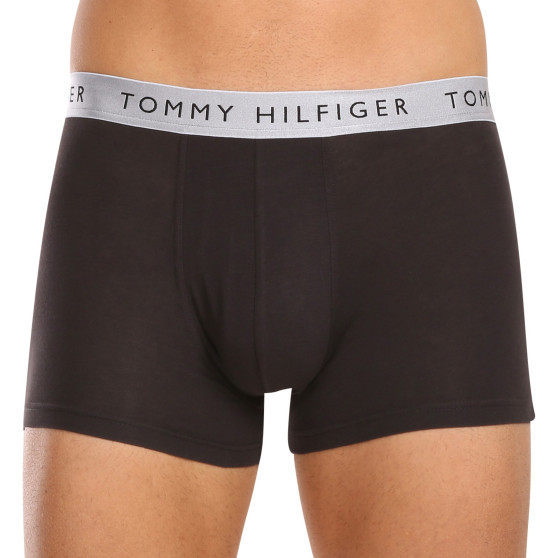 3PACK boxeri bărbați Tommy Hilfiger negri (UM0UM03028 0UB)