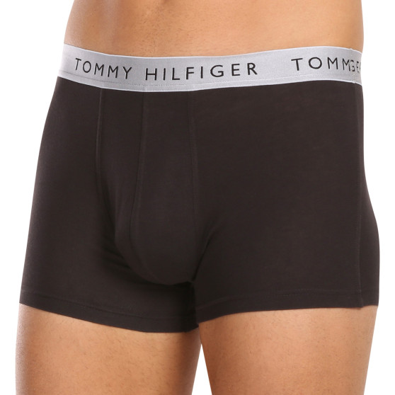 3PACK boxeri bărbați Tommy Hilfiger negri (UM0UM03028 0UB)