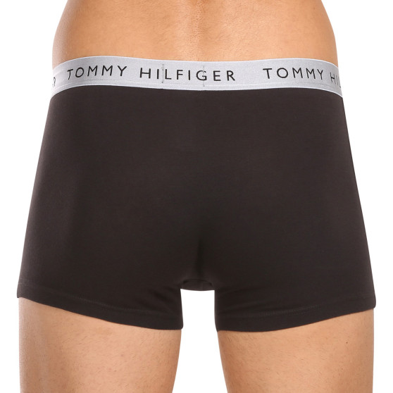 3PACK boxeri bărbați Tommy Hilfiger negri (UM0UM03028 0UB)