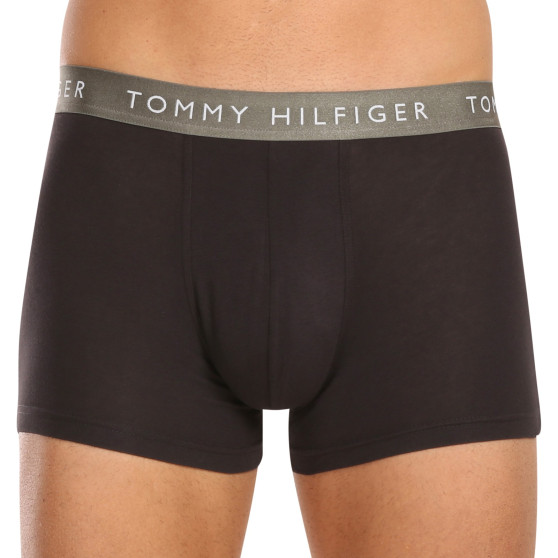 3PACK boxeri bărbați Tommy Hilfiger negri (UM0UM03028 0UB)