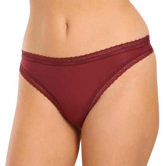 3PACK tanga damă Calvin Klein multicolor (QD5151E-I24)