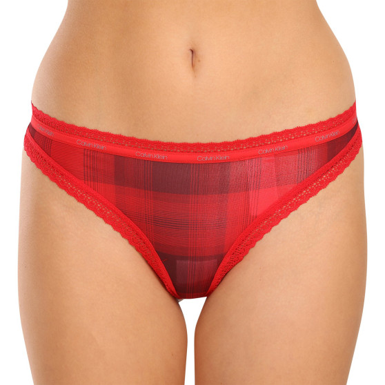 3PACK tanga damă Calvin Klein multicolor (QD5151E-I24)