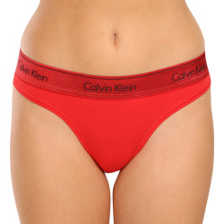 Tanga damă Calvin Klein roșii (QF7449E-XAT)