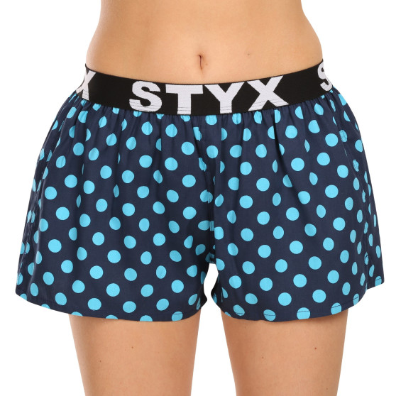 3PACK pantaloni scurți pentru femei Styx art sports cauciuc multicolor (3T15901)