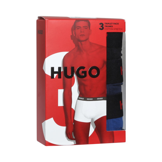 3PACK boxeri bărbați HUGO multicolori (50469766 420)