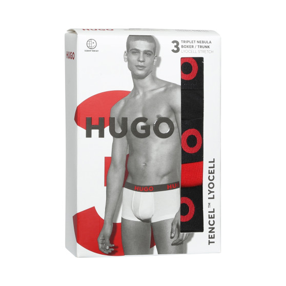 3PACK boxeri bărbați HUGO multicolori (50496723 003)