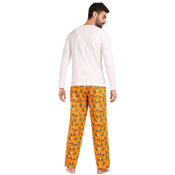Pijamale pentru bărbați Styx cactuși (PDP1351)