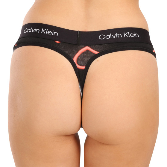 Tanga damă Calvin Klein negri (QF7479E-H1R)