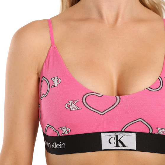 Sutien damă Calvin Klein roz (QF7477E-KCC)