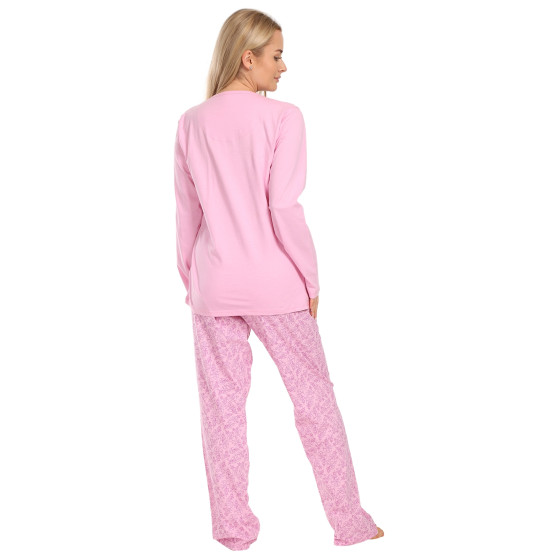 Pijama damă Gina roz (19141)
