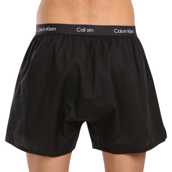 Boxeri largi bărbați Calvin Klein negri (NB3716A-UB1)