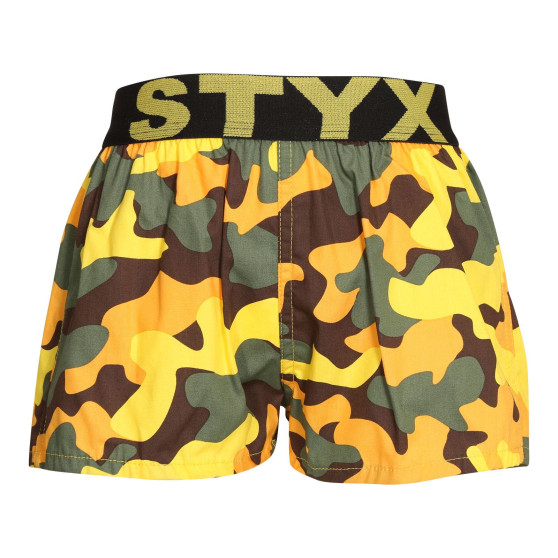 3PACK Pantaloni scurți pentru copii Styx art sport cauciuc multicolor (3BJ15901)