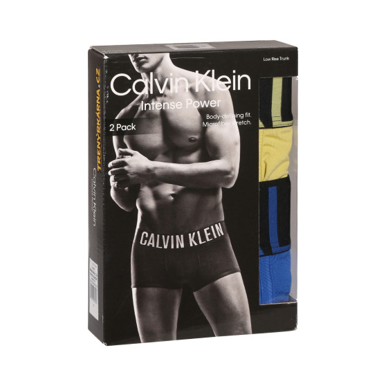 2PACK boxeri bărbați Calvin Klein multicolori (NB2599A-C28)