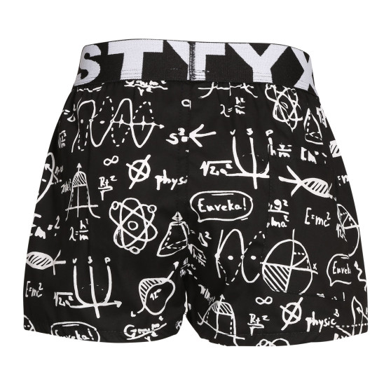 3PACK Pantaloni scurți pentru copii Styx art sport cauciuc multicolor (3BJ15782)