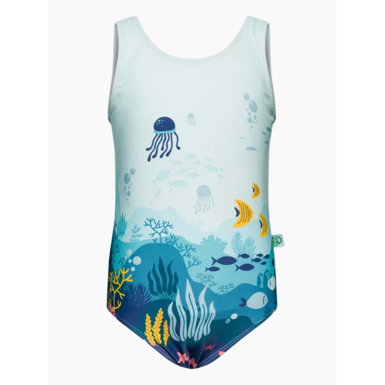 Costume de baie fete veselă Dedoles Lumea Coral (D-K-BW-OPS-C-RP-1578)