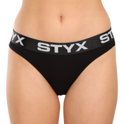 Chiloți damă Styx elastic sport negri (IK960)