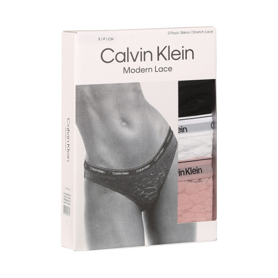 3PACK chiloți damă Calvin Klein multicolori (QD5069E-N8I)