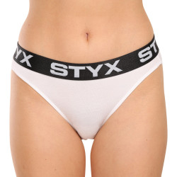 Chiloți damă Styx elastic sport albi (IK1061)
