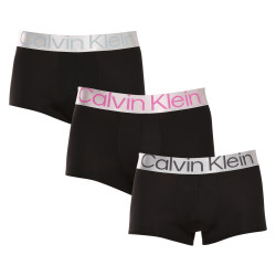 3PACK boxeri bărbați Calvin Klein negri (NB3074A-MHQ)