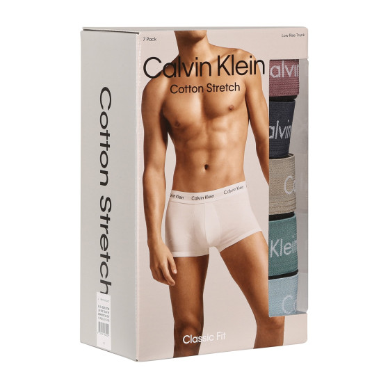 7PACK boxeri bărbați Calvin Klein negri (NB3887A-MEW)