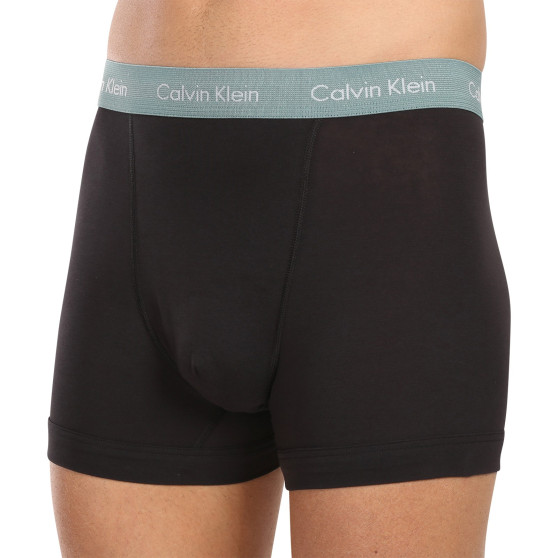 3PACK boxeri pentru bărbați Calvin Klein supradimensionat negru (NB2665A-N22)
