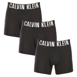 3PACK boxeri bărbați Calvin Klein negri (NB3609A-UB1)