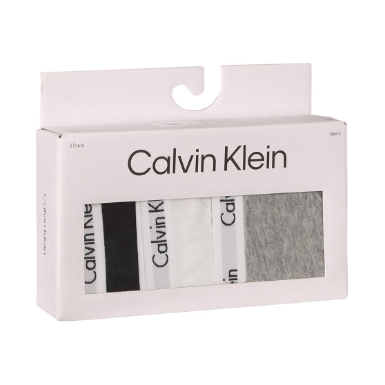 3PACK chiloți damă Calvin Klein multicolori (QD3588E-999)