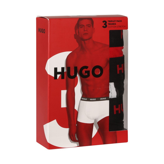 3PACK boxeri bărbați HUGO multicolori (50480170 022)