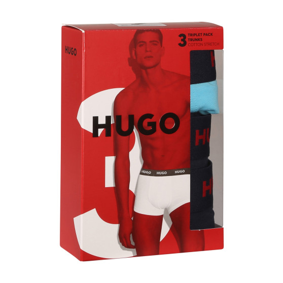 3PACK boxeri bărbați HUGO multicolori (50480170 440)