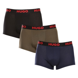 3PACK boxeri pentru bărbați Hugo multicolor (50496723 308)