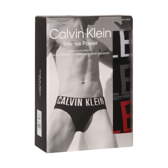 3PACK slipuri bărbați Calvin Klein multicolore (NB3610A-LXO)