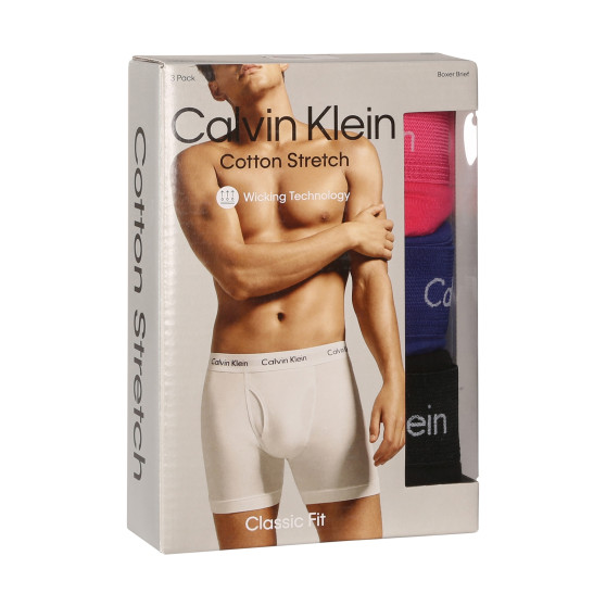 3PACK boxeri bărbați Calvin Klein multicolori (NB2616A-NLT)