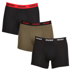 3PACK boxeri bărbați HUGO multicolori (50503079 972)