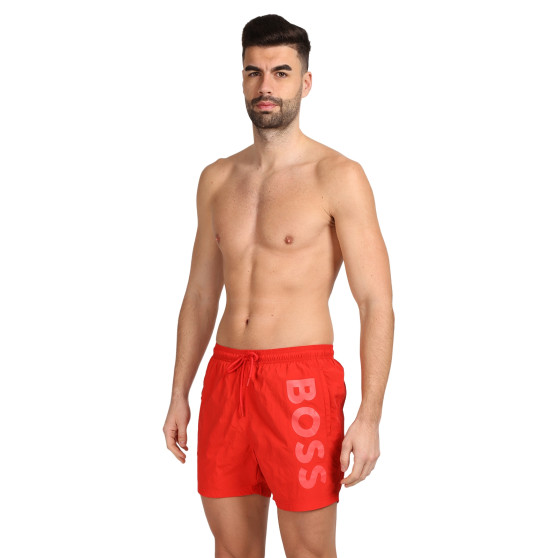 Costum de baie pentru bărbați BOSS roșu (50515296 627)