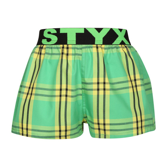 10PACK pantaloni scurți pentru copii Styx sport elastic multicolor (10BJ111234567890)
