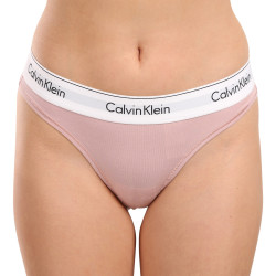 Tanga damă Calvin Klein roz (F3786E-TQO)