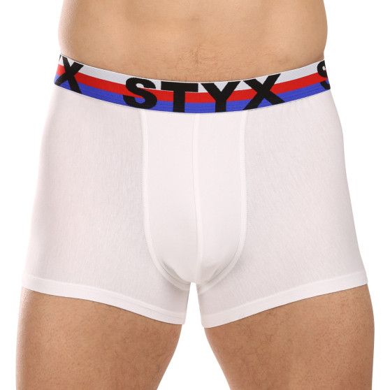 3PACK boxeri pentru bărbați Styx sport elastic multicolor tricolor multicolor (3G19001)