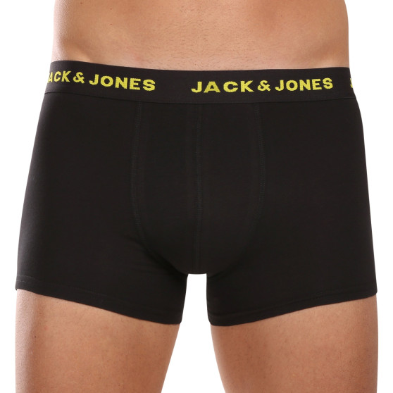 7PACK boxeri bărbați Jack and Jones negri (12165587)