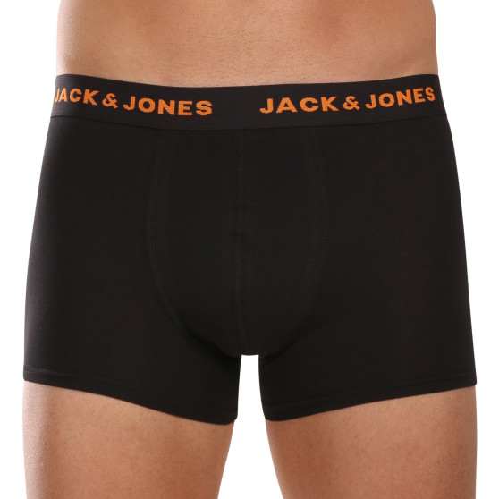7PACK boxeri bărbați Jack and Jones negri (12165587)