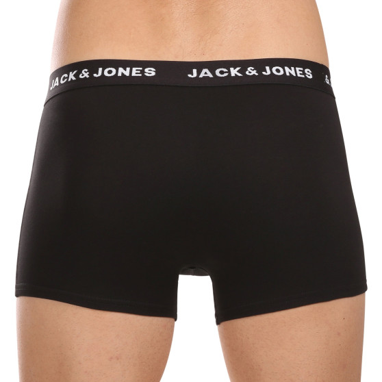 7PACK boxeri bărbați Jack and Jones negri (12171258)