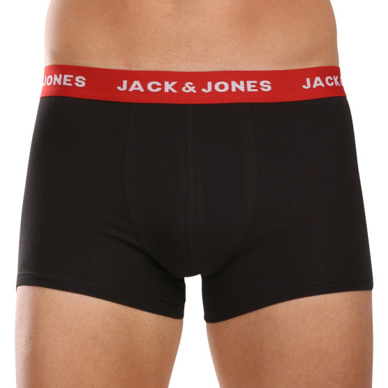 7PACK boxeri bărbați Jack and Jones negri (12230353)