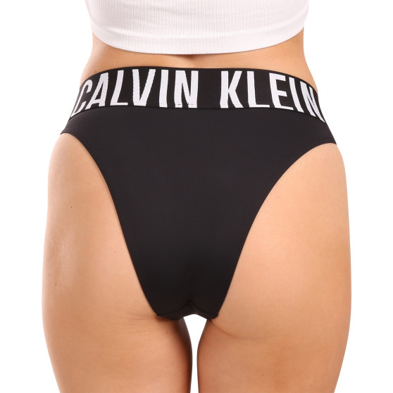 Tanga damă Calvin Klein negri (QF7639E-UB1)