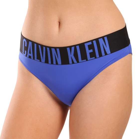 Chiloți damă Calvin Klein albaștri (QF7792E-CEI)