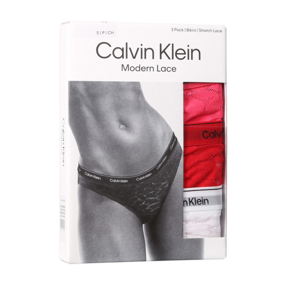 3PACK chiloți damă Calvin Klein multicolori (QD5069E-NPC)