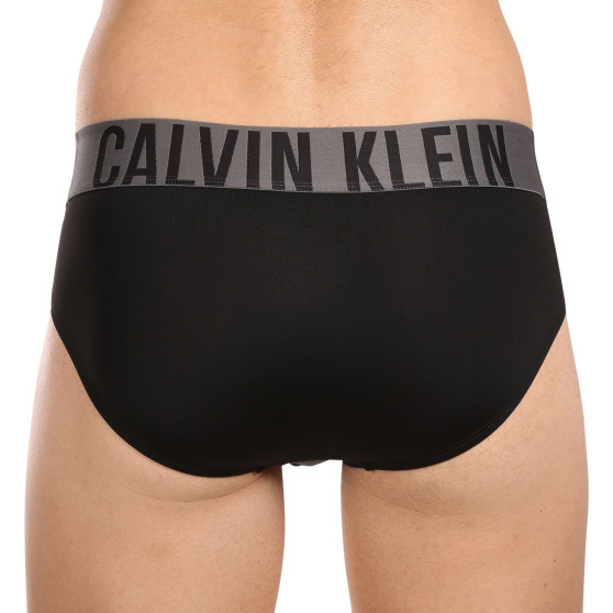 3PACK slipuri bărbați Calvin Klein negre (NB3610A-MDJ)