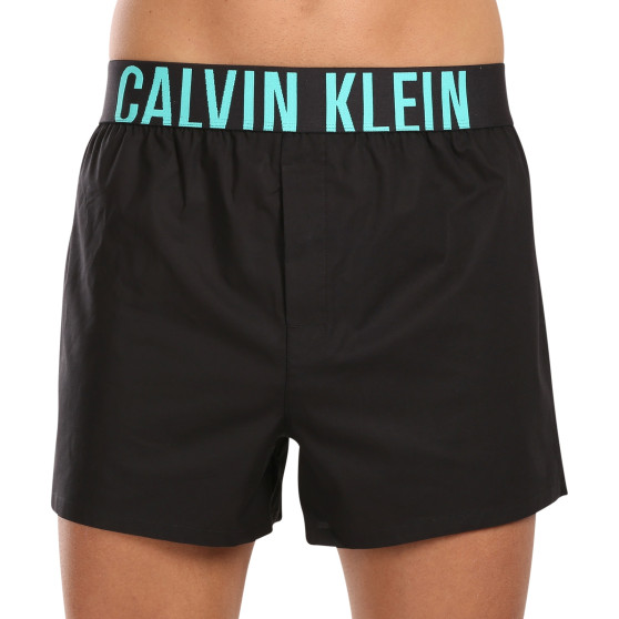 2PACK Boxeri largi bărbați Calvin Klein negri (NB3833A-MVL)