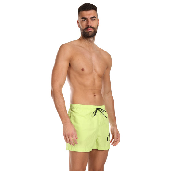 Costume de baie pentru bărbați Calvin Klein verde (KM0KM00967-LKQ)