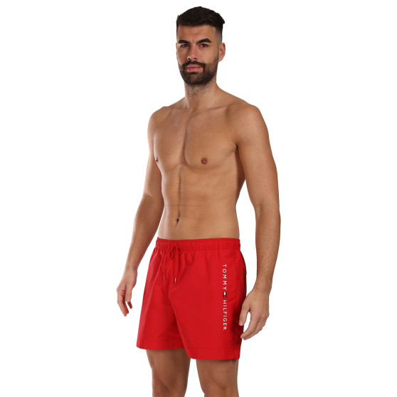 Costum de baie pentru bărbați Tommy Hilfiger roșu (UM0UM03258 XLG)