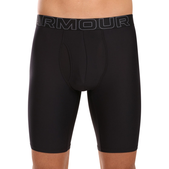 3PACK boxeri bărbați Under Armour negri (1383880 001)