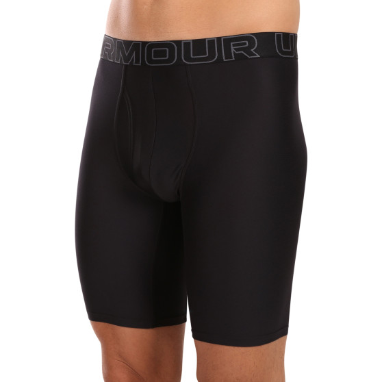 3PACK boxeri bărbați Under Armour negri (1383880 001)